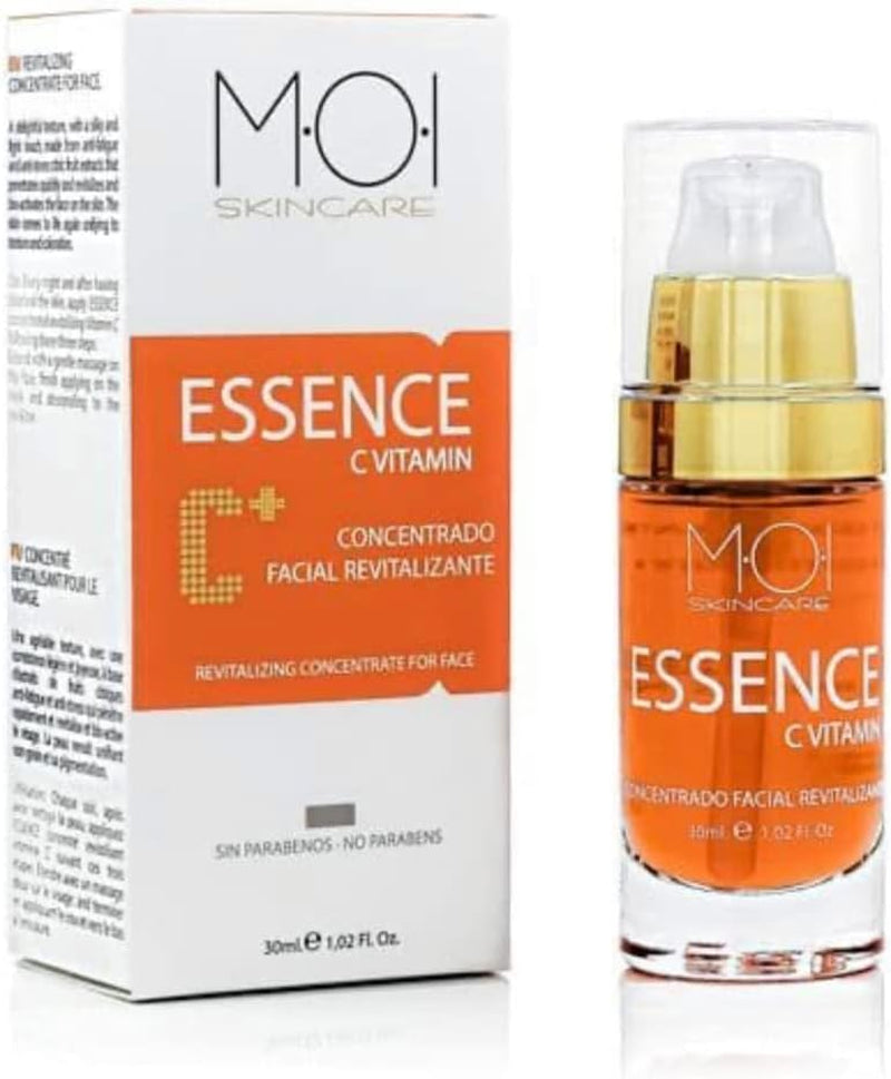 ESSENCE Concentrado Revitalizador Con Vitamina C SIN PARABENOS 30Ml. M·O·I Skincare