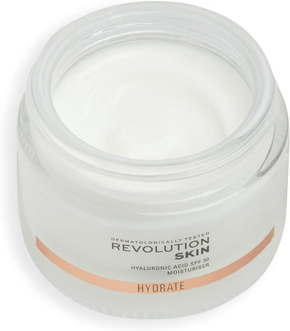 Revolution Skincare London, Crema Hidratante, FPS30 Piel Normal a Seca, 50Ml